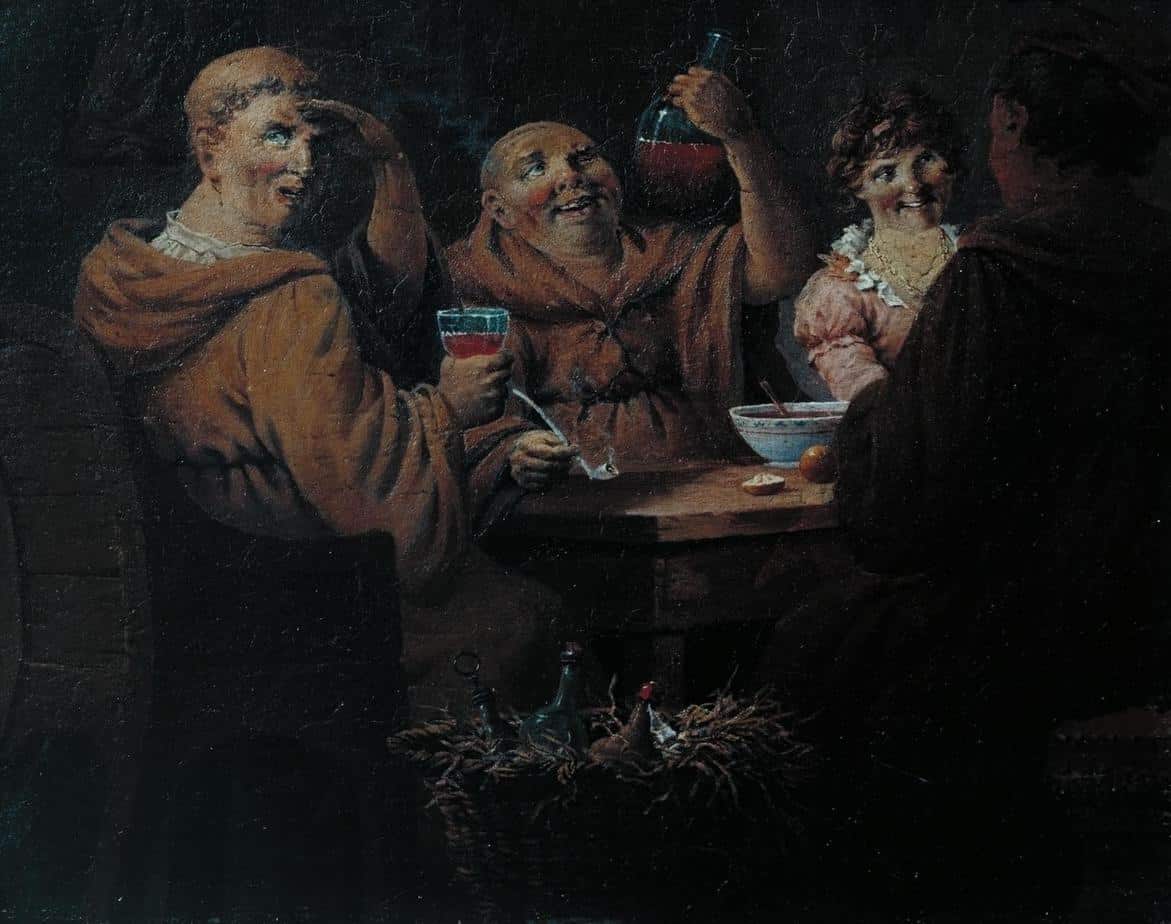 John Cranch Monks Merrymaking c.1804