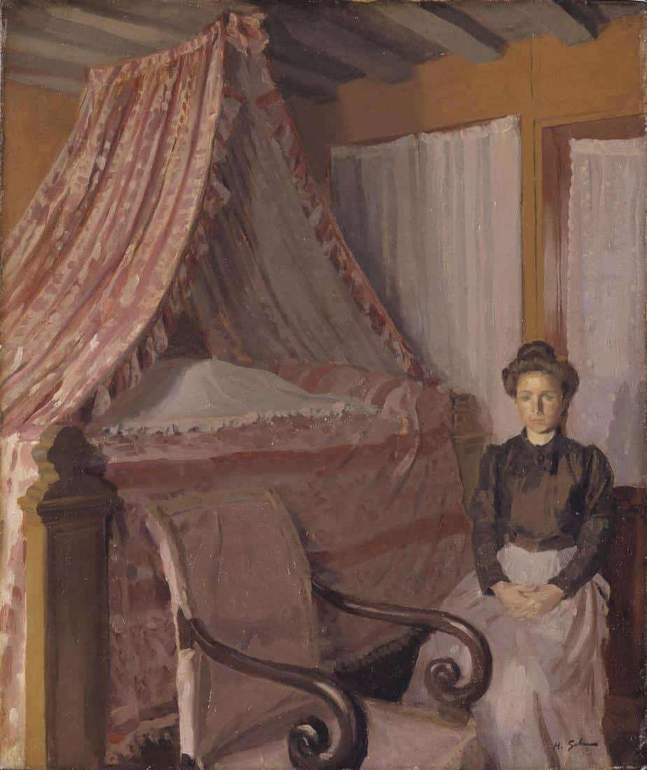 French Interior c.1907 Harold Gilman 1876-1919