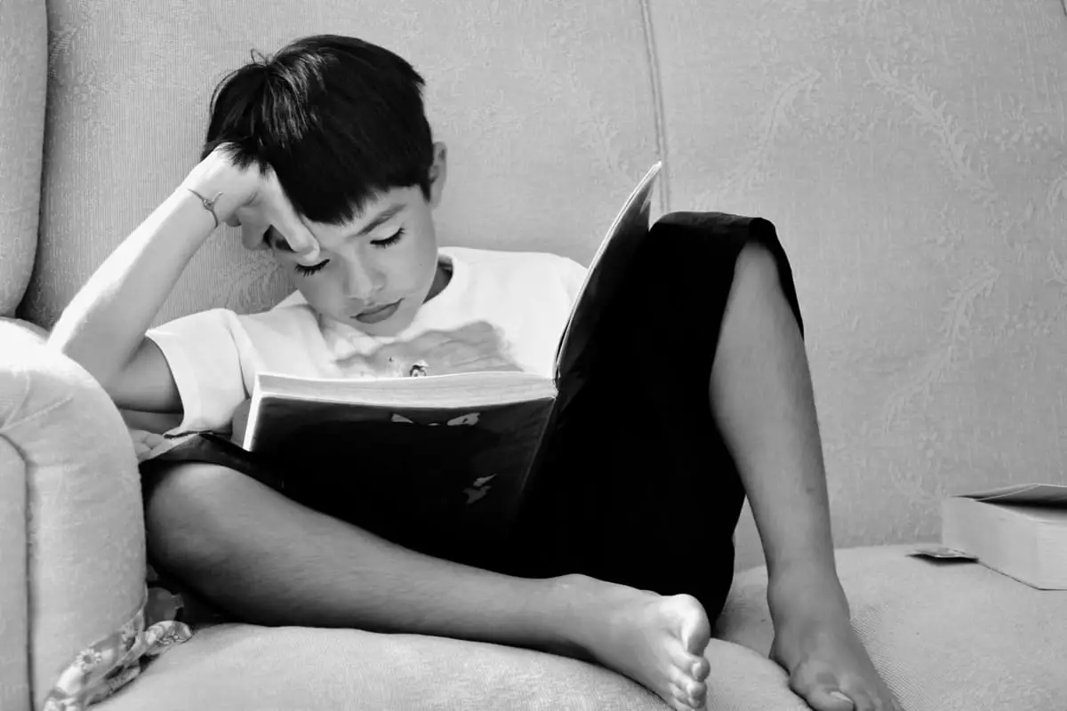 boy reading