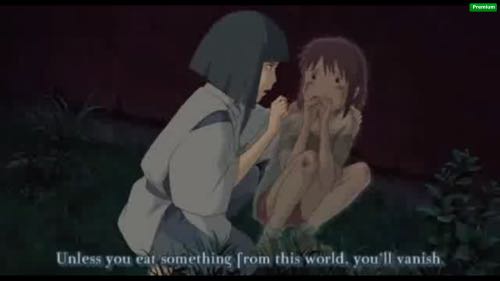 Spirited Away Eating The Berry