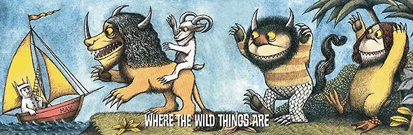 Max meets the wild things for the first time