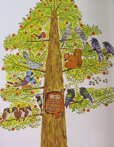 Pat Hutchins Goodnight Owl Tree