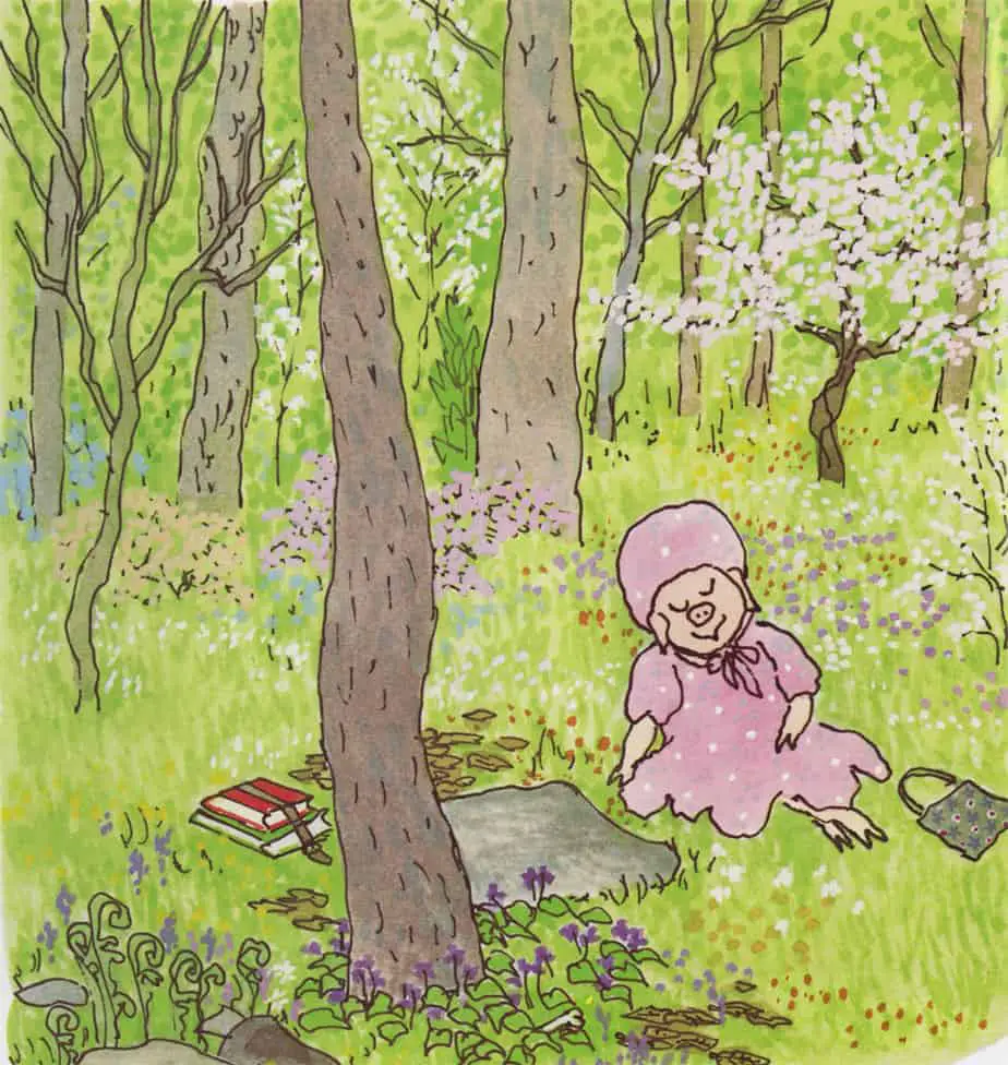 But for the relaxed scenes, there is only one scene per page.