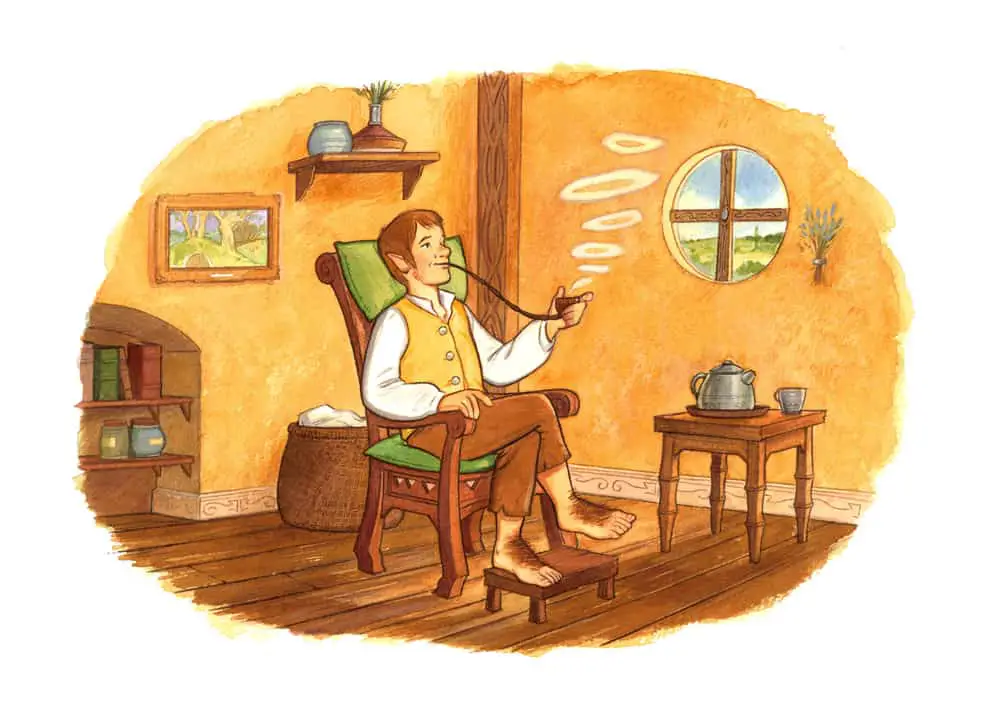 Bilbo Baggins, illustration by Vincent Boyer