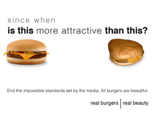 The burger spoof