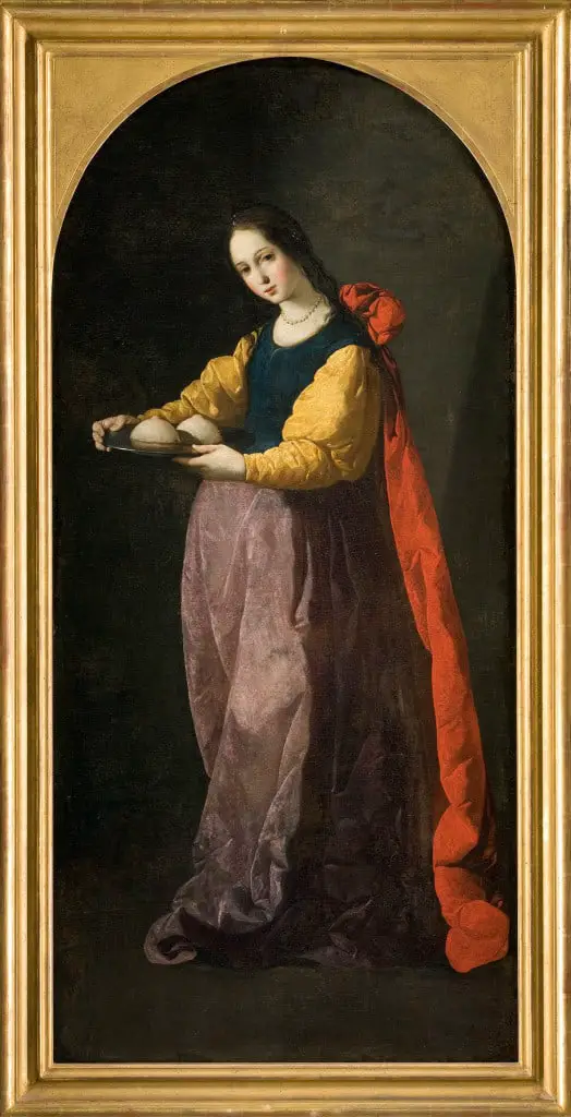 Francisco de Zurbaran St Agatha