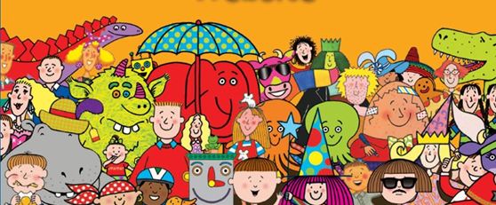 Nick Sharratt Colour Palette