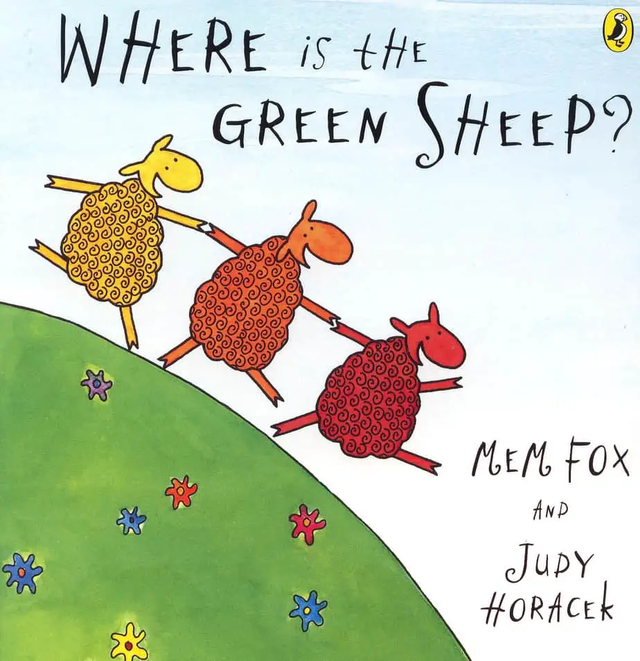 Where Is The Green Sheep? by Mem Fox and Judy Horacek cover