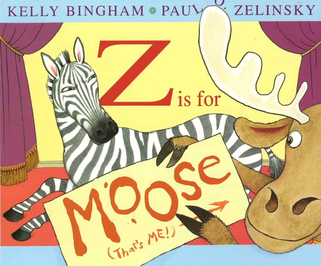 Z Is For Moose by Kelly Bingham and Paul O. Zelinsky Picture Book Analysis