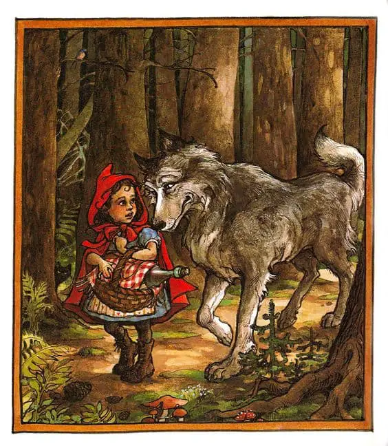 Trina Schart Hyman wolf dog