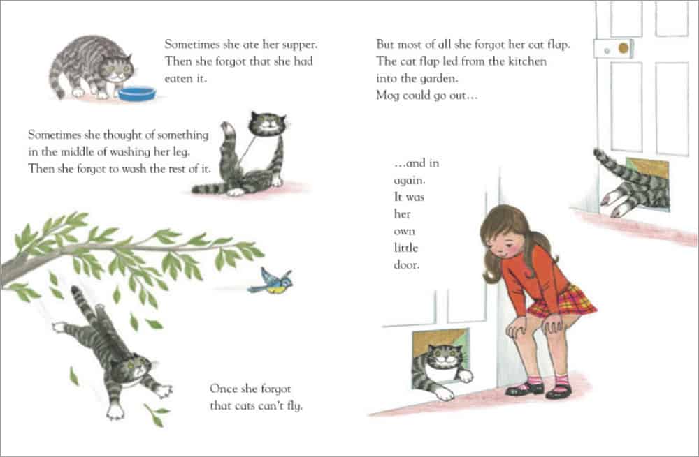 Mog The Forgetful Cat Action Pages