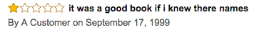 Amazon review of a version of Snow White