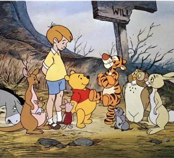 Winnie the Pooh characters