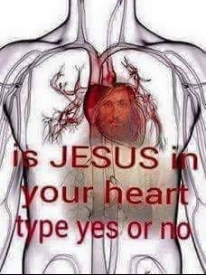 Is Jesus In Your Heart