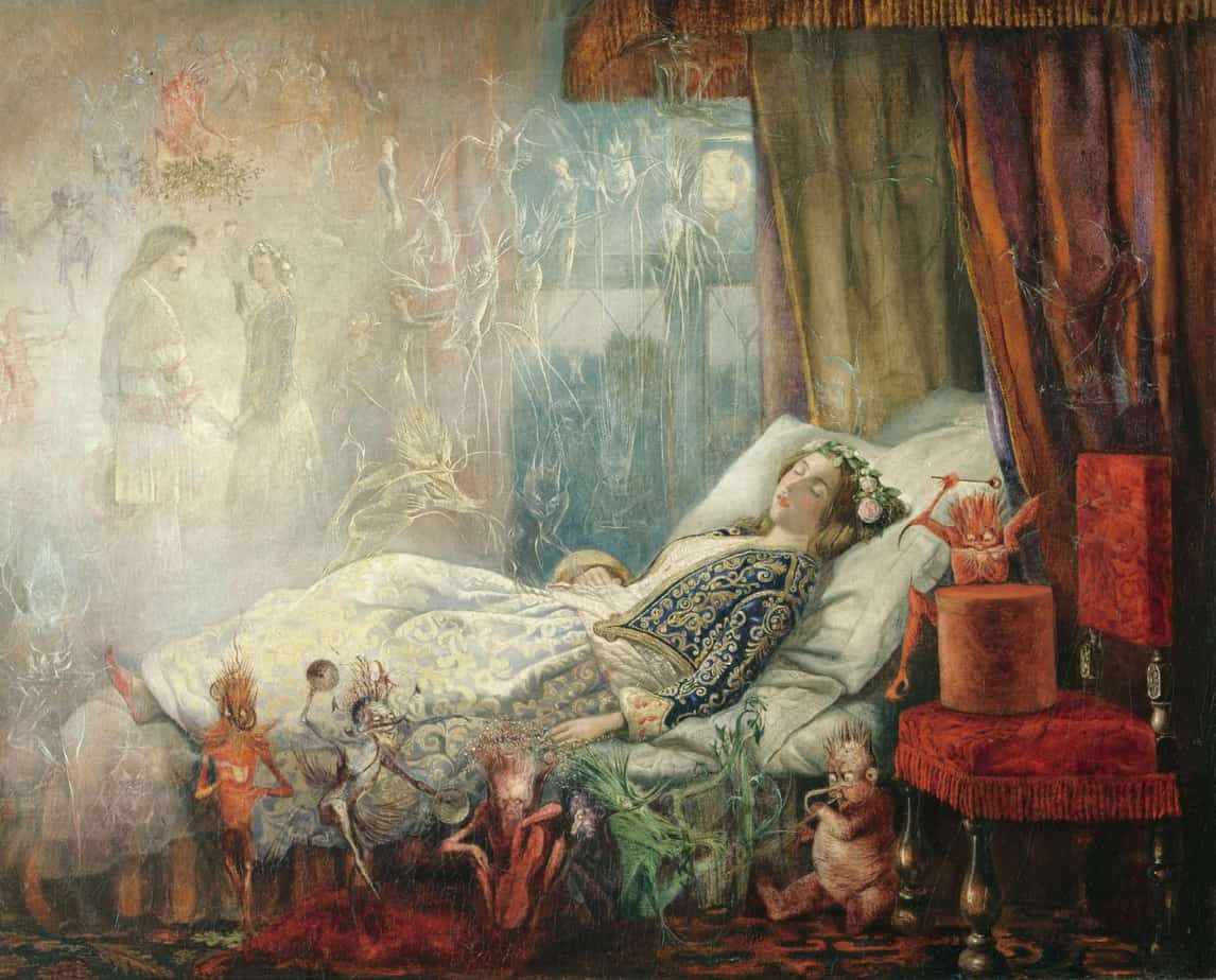 John Anster Fitzgerald - The Stuff that Dreams are Made Of