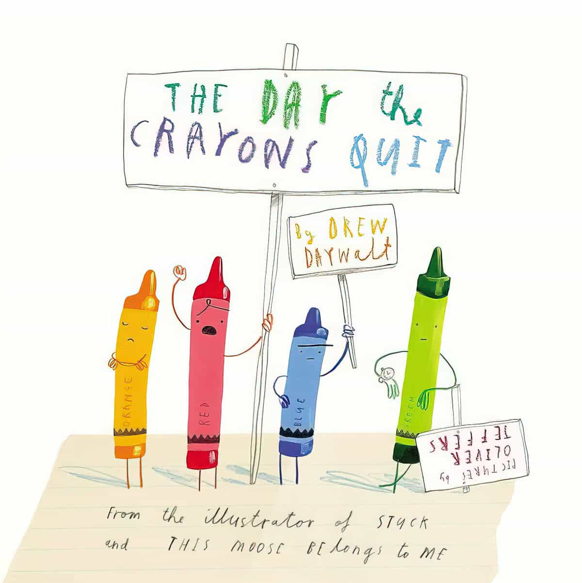 Inversion Does Not Equal Subversion: The Day The Crayons Quit by Drew Daywalt And Oliver Jeffers