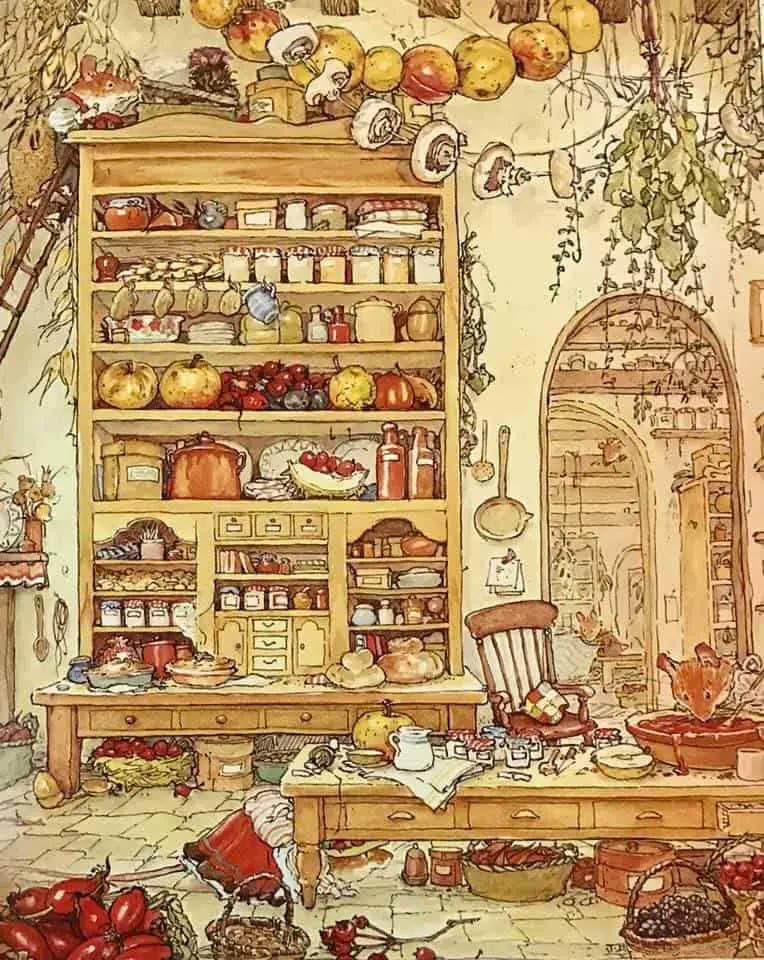 Kitchens As Metonyms For Familial Happiness In Literature