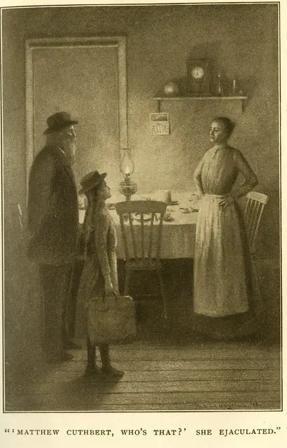 The illustrations in this early edition of the book seem a lot more austere than the 1980s television adaptation