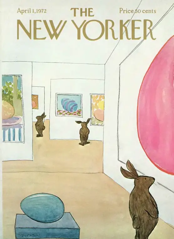 James Stevenson (1929 - 2017) The New Yorker, April 1,1972