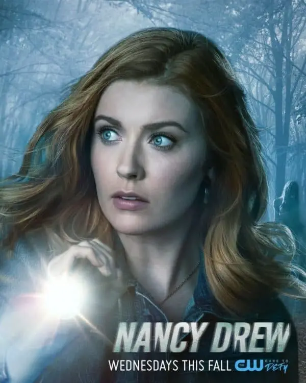 Nancy Drew TV poster with beautiful actress
