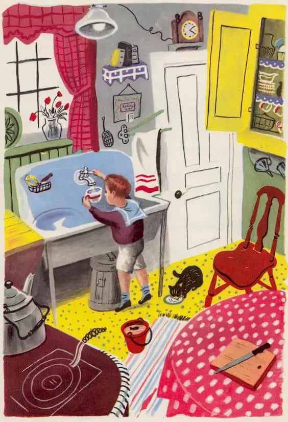 The Treasure Bag: stories and poems selected by Lena Barksdale. Illustrated by Maurice Brevannes, 1947.