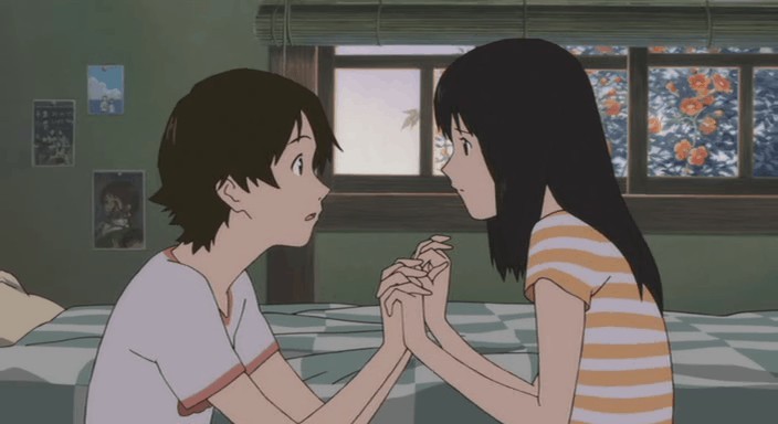 Makoto with her slightly younger sister