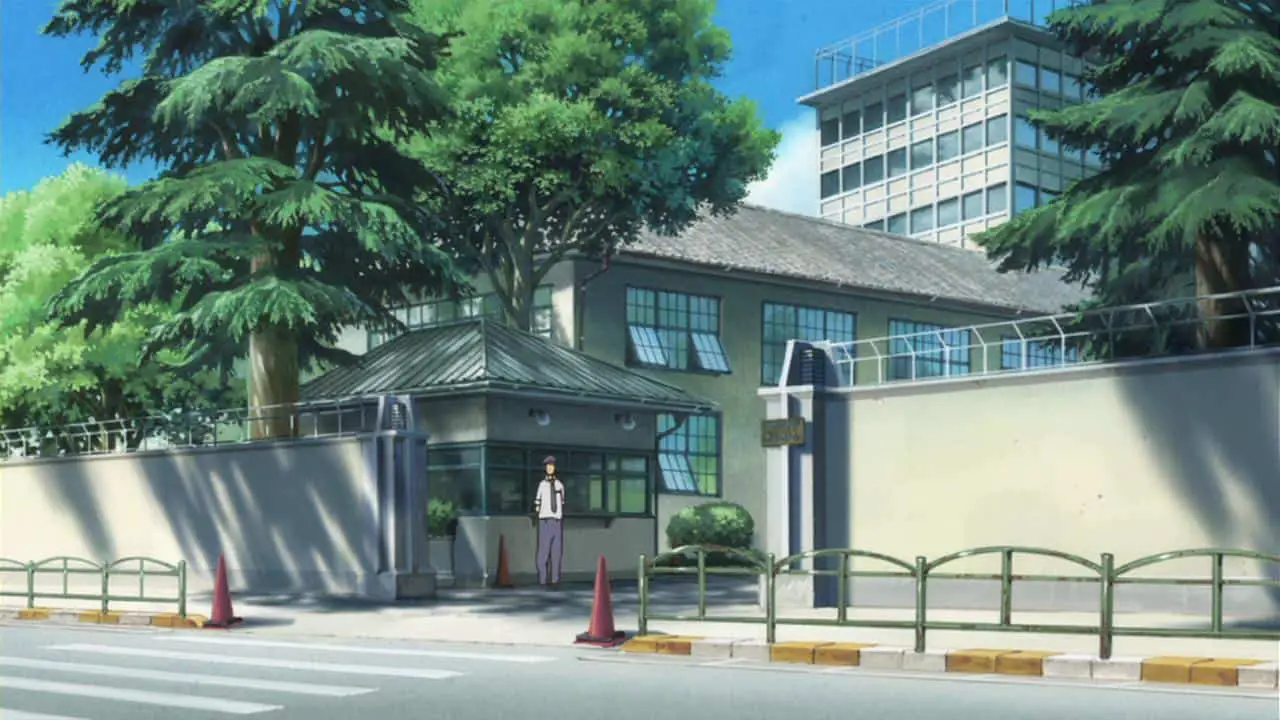 In Japan, men seem to be standing around doing nothing more than keeping an eye on things.