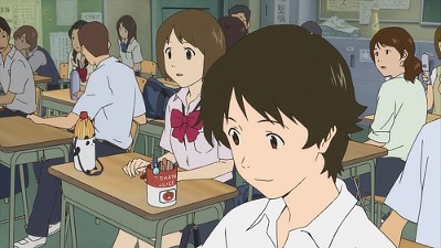 The two sit together in class.