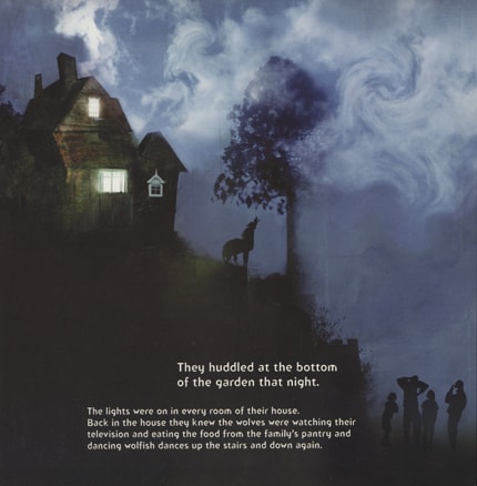 night wolf howling