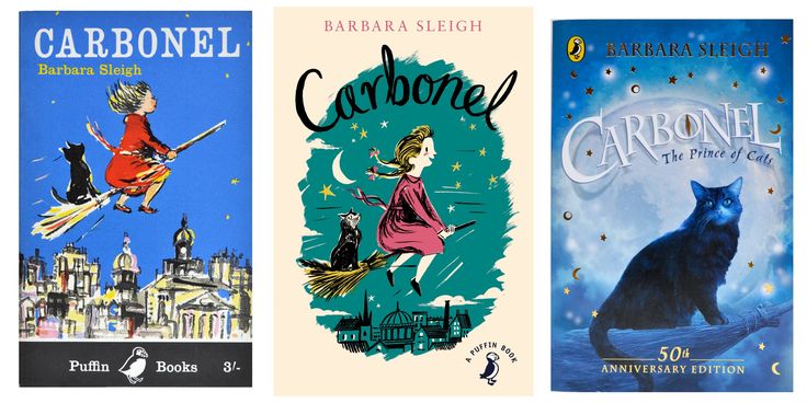 Carbonel Barbara Sleigh book covers