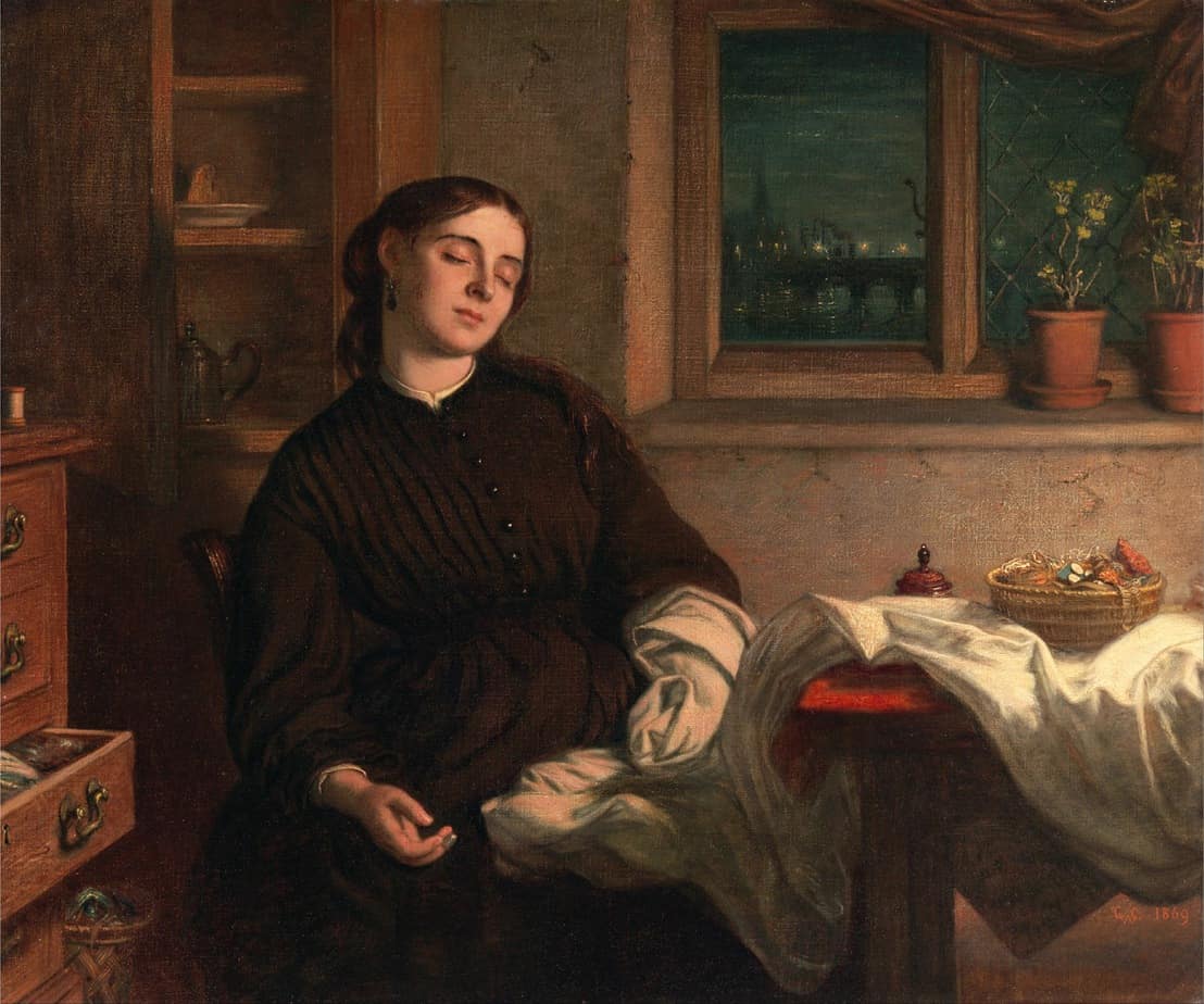 Charles West Cope - Home Dreams 1869