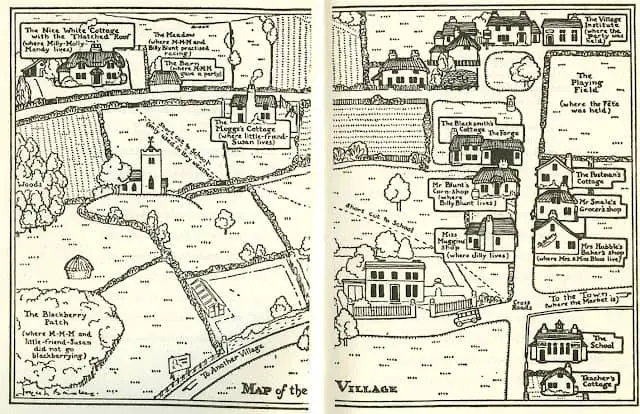 Milly Molly Mandy map