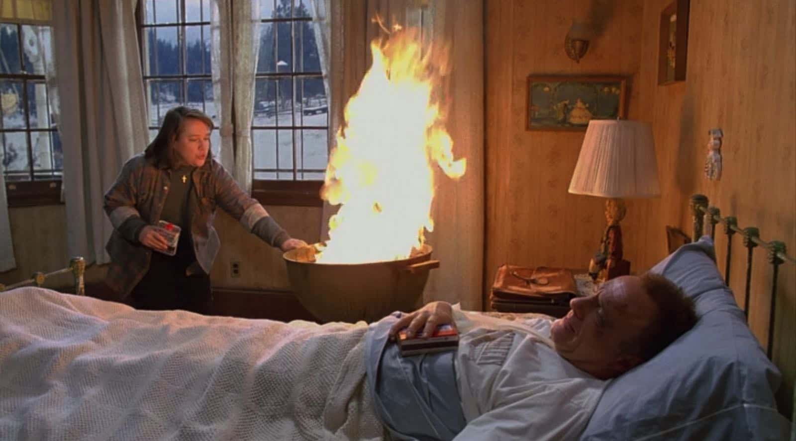 Misery Kathy Bates bbq indoors