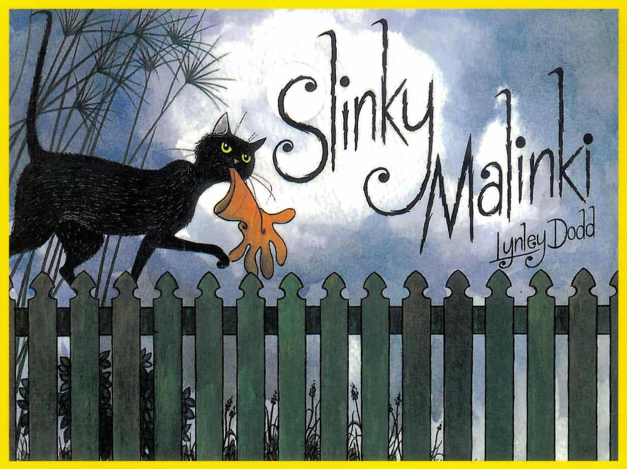 Slinky Malinki by Lynley Dodd Picture Book Analysis
