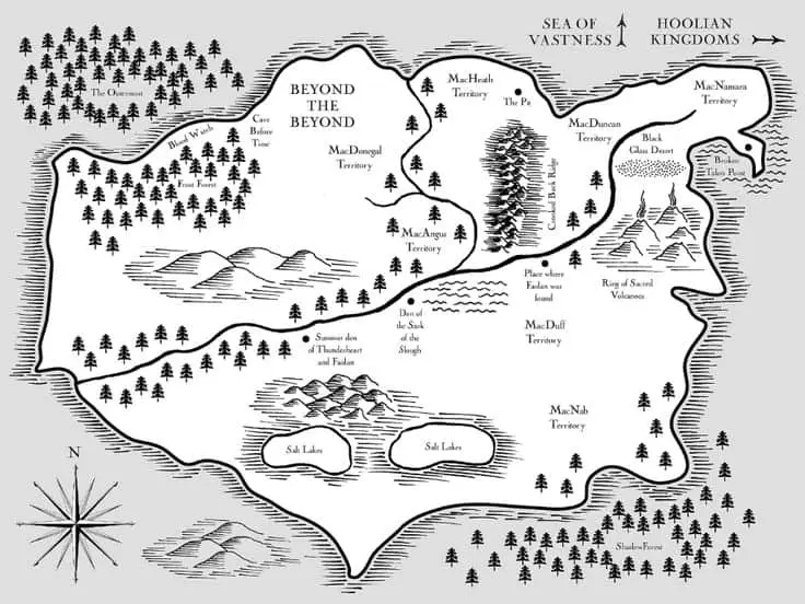 Wolves Of The Beyond Map