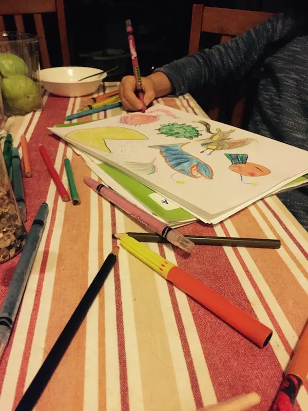 drawing and listening_600x800
