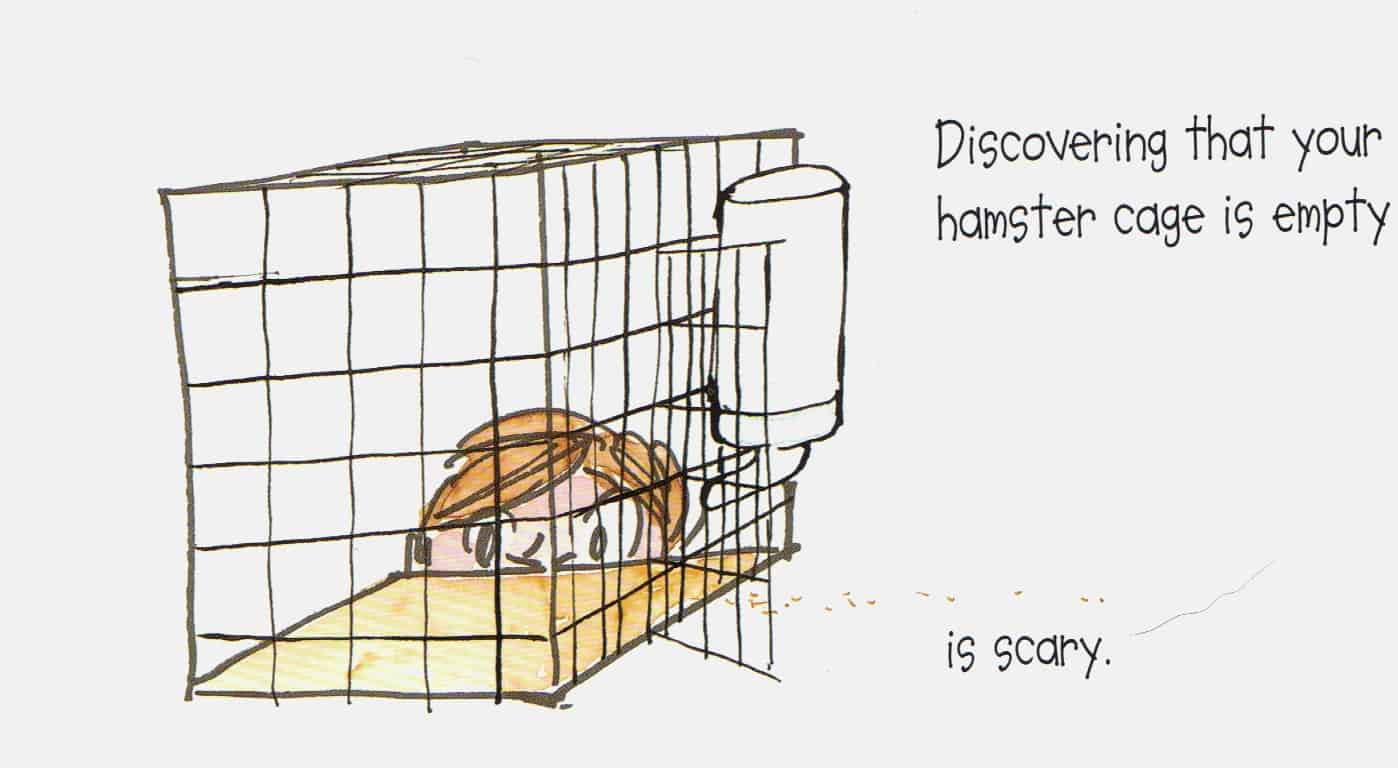 hamster scary