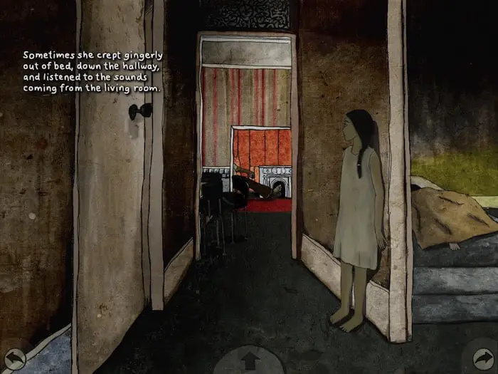 the hallway from Midnight Feast by Slap Happy Larry