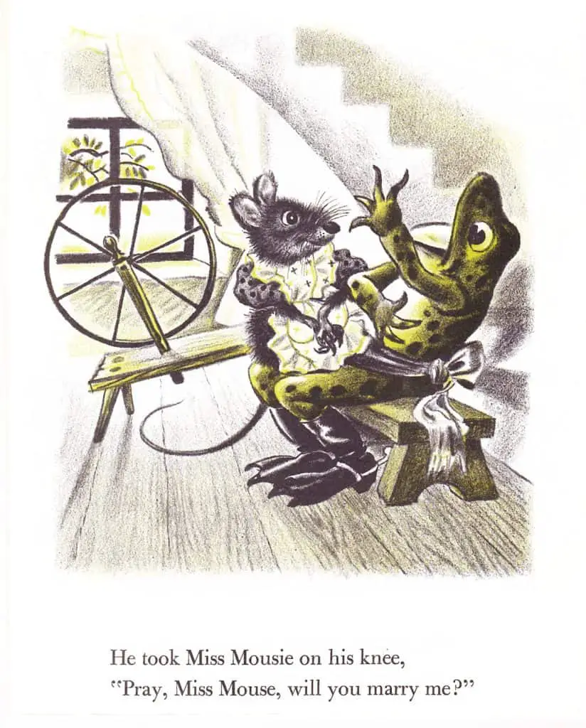 Miss mouse will you marry me