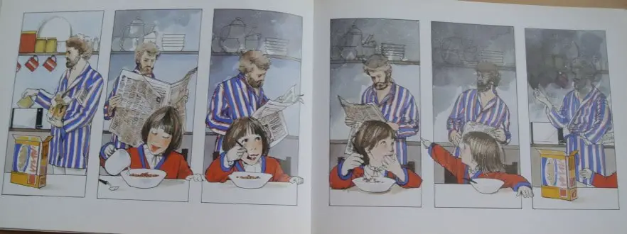 breakfast scene from Sunshine