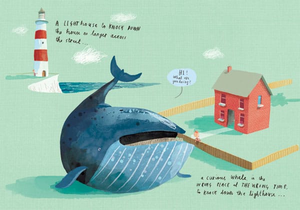 lighthouse whale