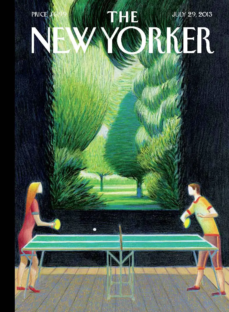 Lorenzo Mattotti New Yorker Cover