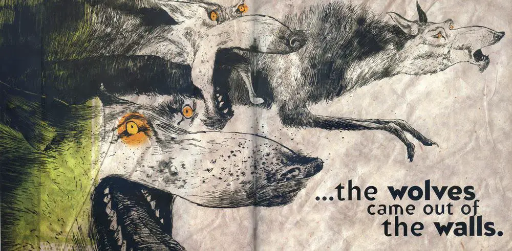 the wolves came out of the walls