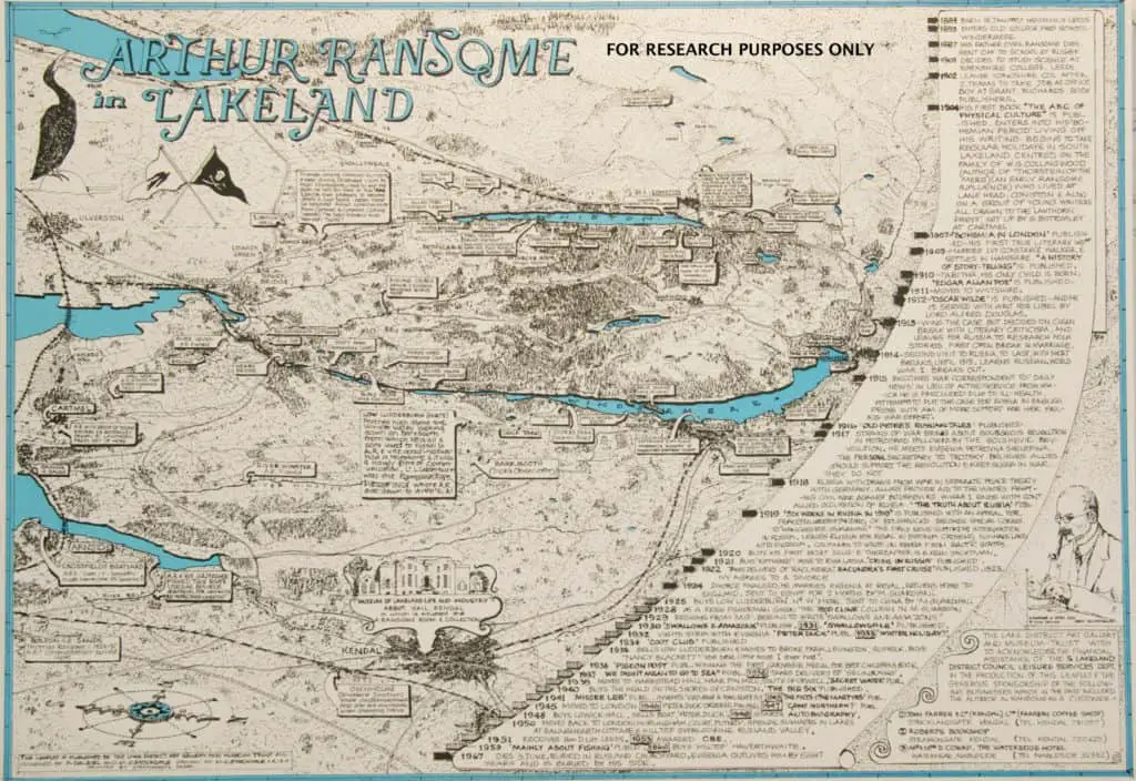 Arthur Ransome In Lakeland