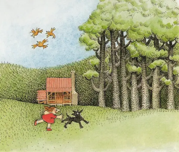 Christina black dog happy_600x509