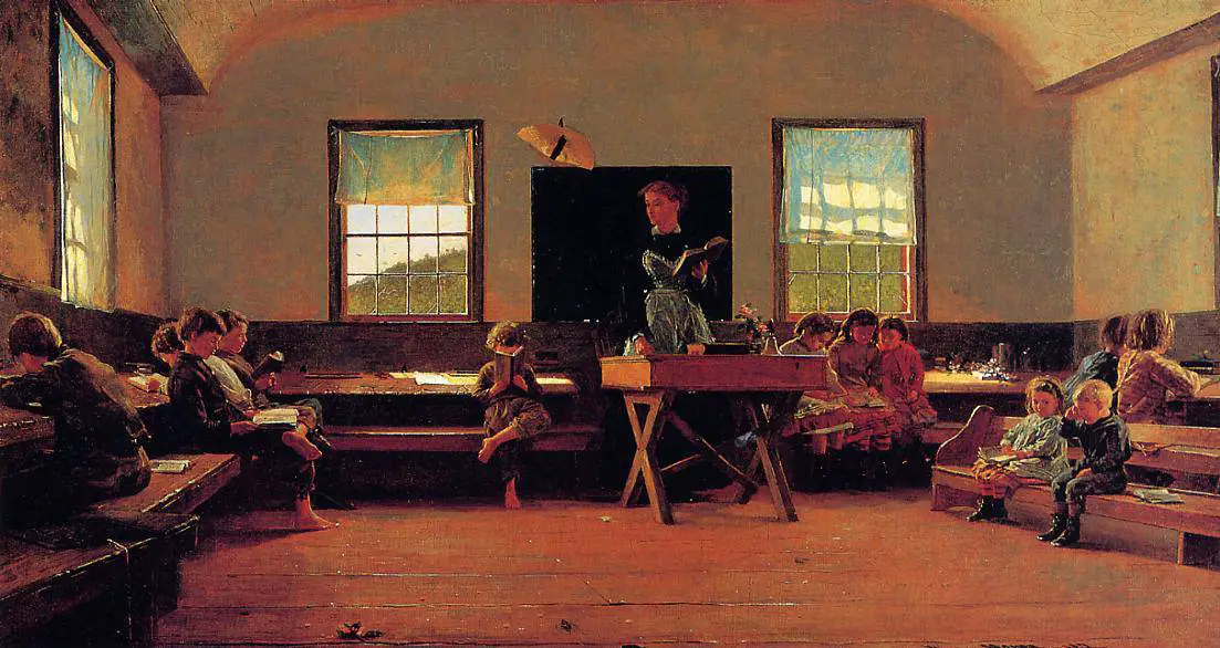Winslow Homer - The Country School