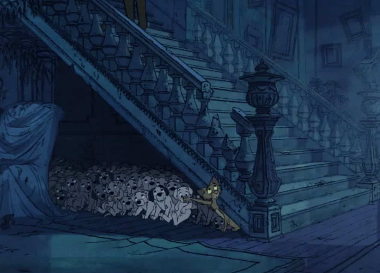 101 Dalmatians staircase