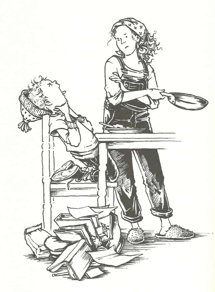 Clementine and mother