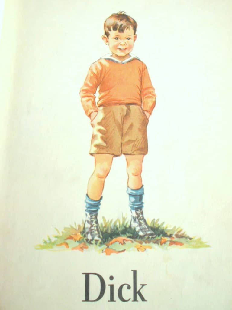 Dick from the Dick and Jane series, 1940