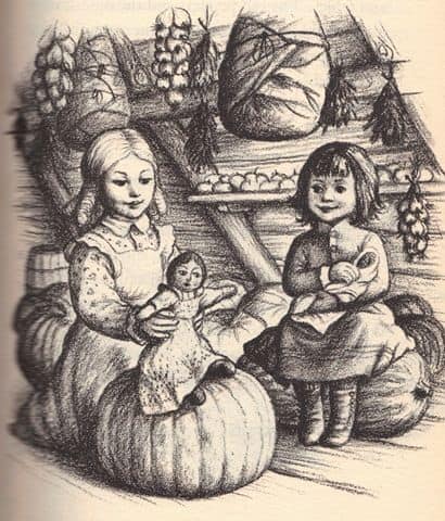 Laura and Mary Ingalls